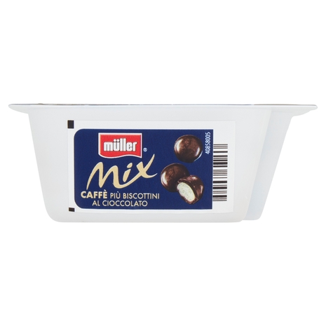 Yogurt al Caffè da Mixare con Biscottini, 150 g